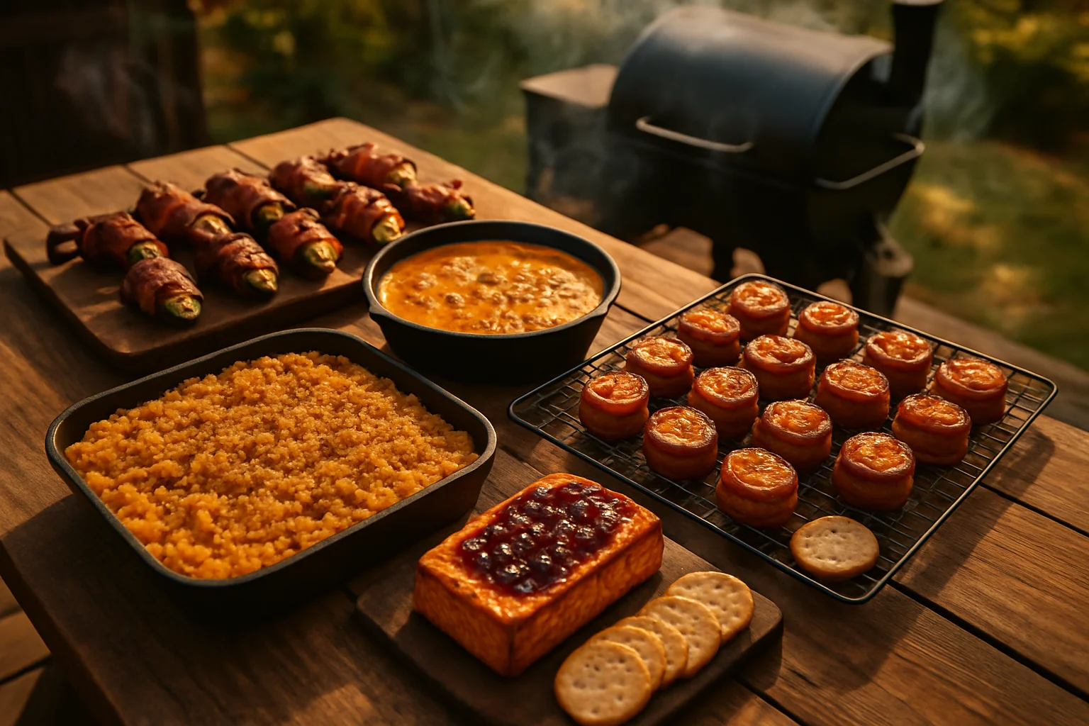 Pellet Grill Appetizers & Snacks: Jalapeño Poppers, Queso & More (2026)